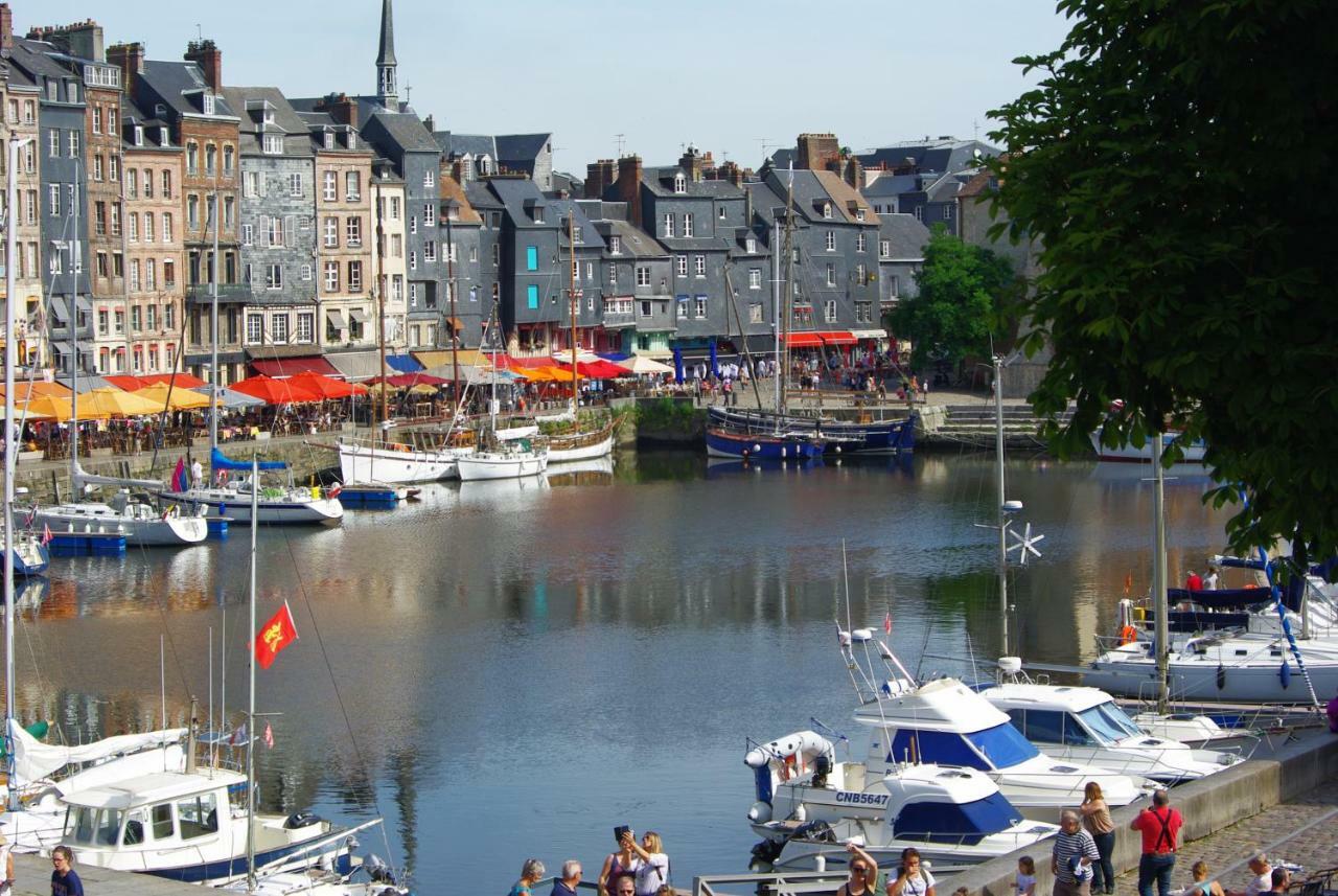 Hotel Le17Ho Honfleur Exterior foto